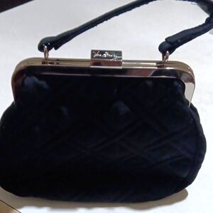 Vera Bradley Crossbody/Handbag Cushioned Signature Embossed Blk NWOT